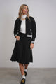 Knit Pleated Skirt 26"