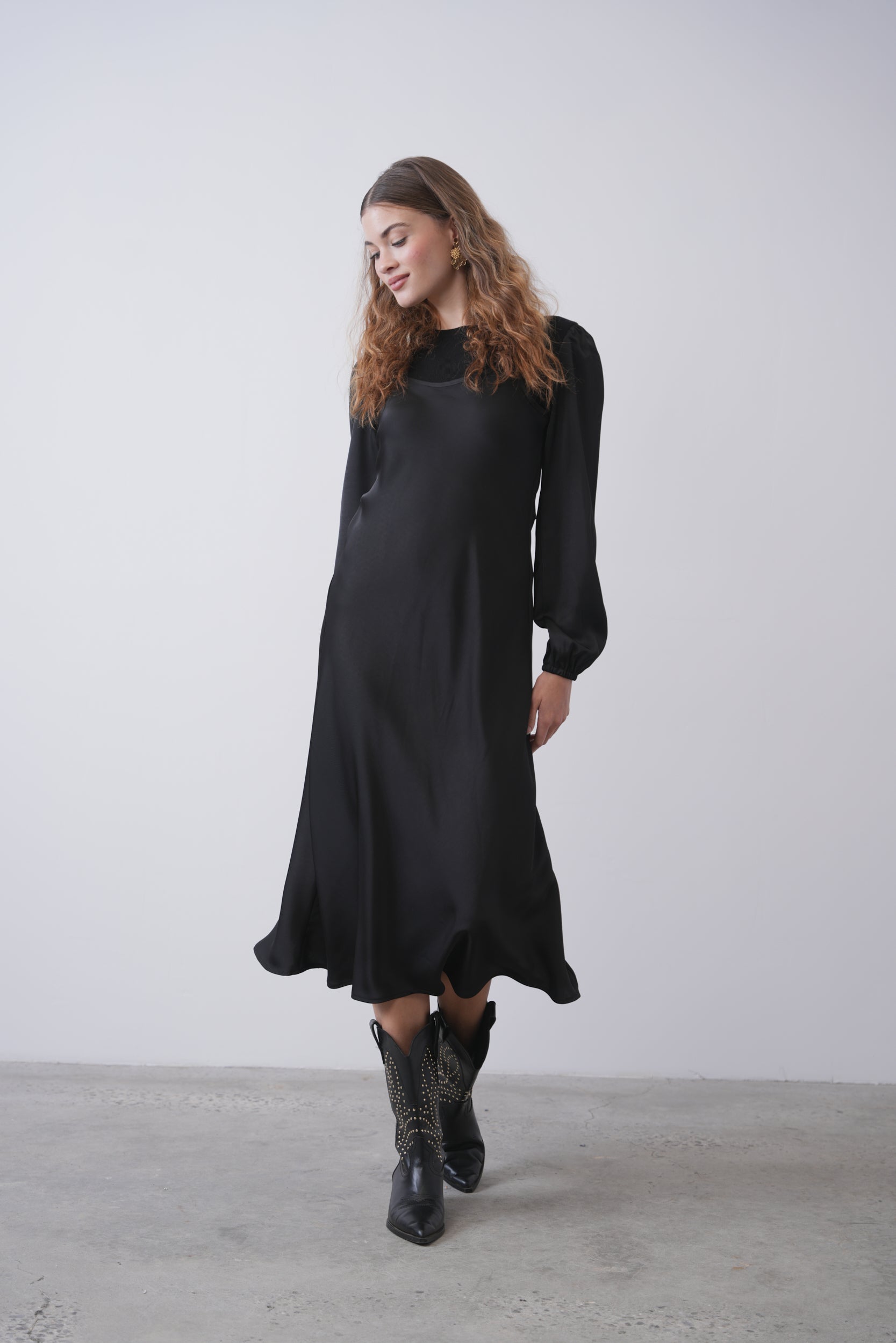 Satin Slip Dress