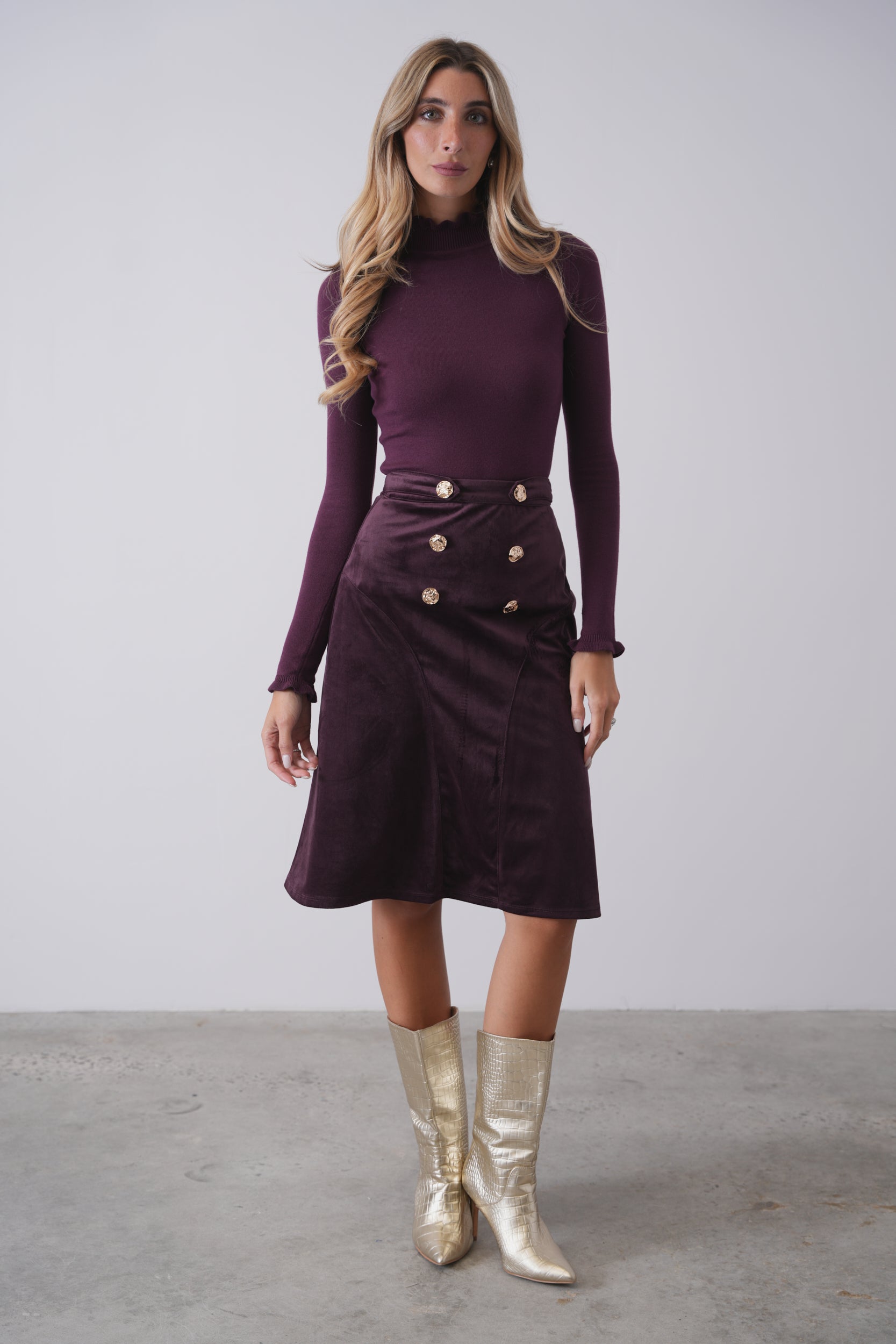 Button Skirt