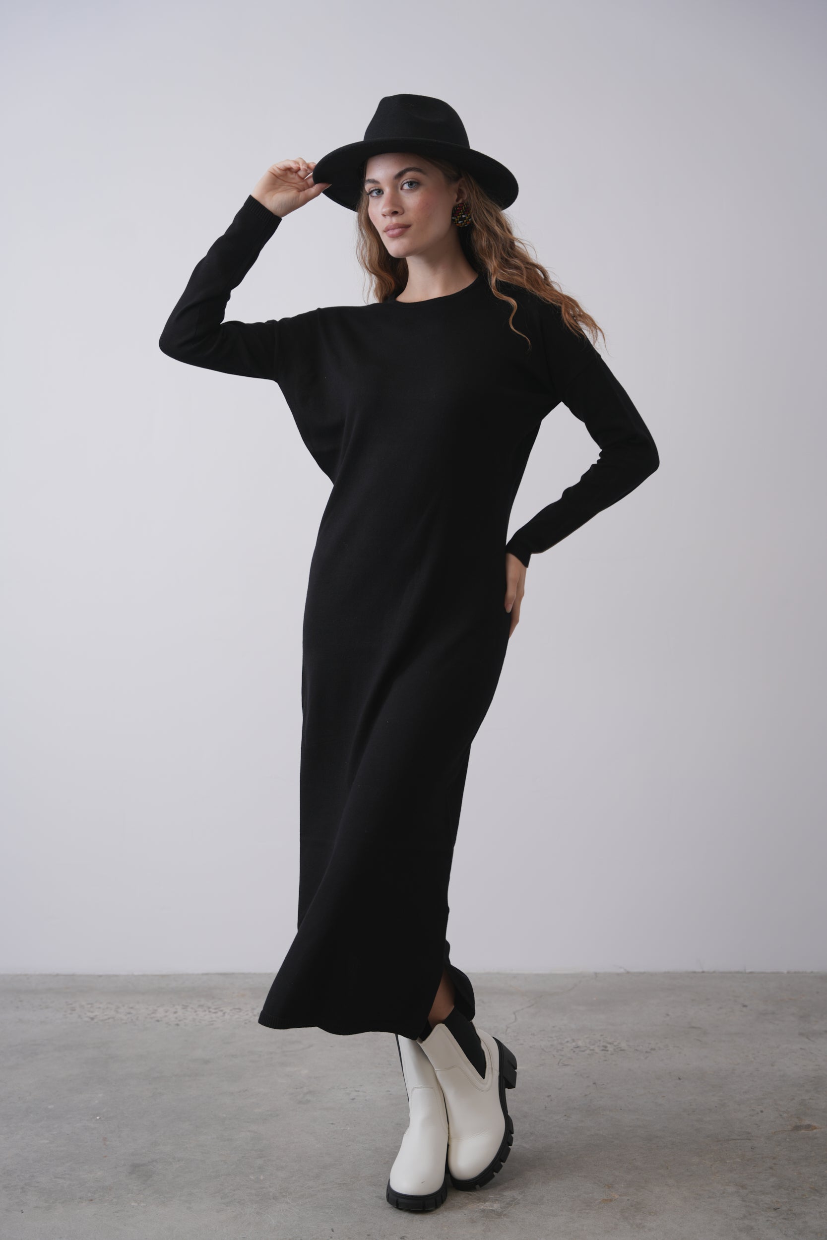 Dolman Sleeve Soft Knit Dress – udelny.com Dolman Sleeve Soft Knit Dress – udelny.com