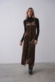 Crushed Velvet Slip Dress