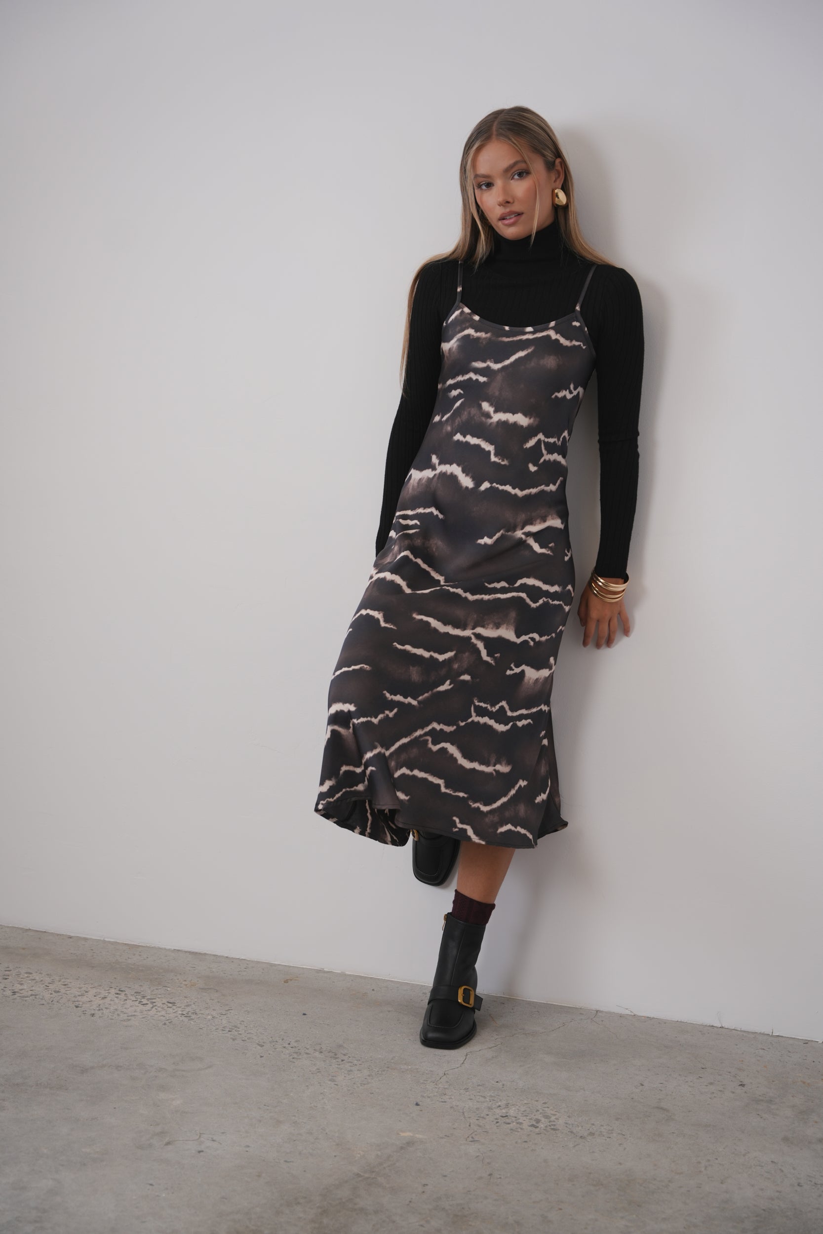 Print Slip Dress – udelny.com