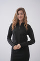 Crop Collared Sweatshirt