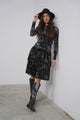 Velour Layered Skirt