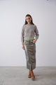Leather Skirt With Slit