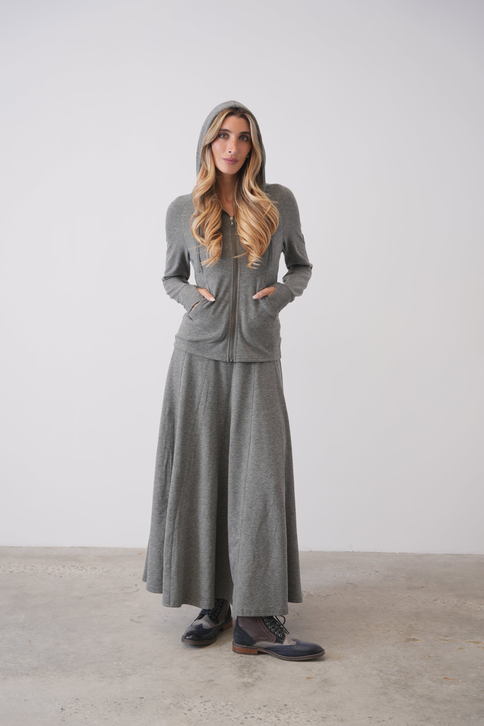 【PORTERNA】Tendy Unbalanced Long Skirt Surplus Skirt - Green | Levi's® US