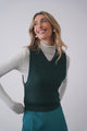 Cable Knit Vest
