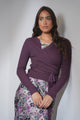Cable Knit Wrap Sweater