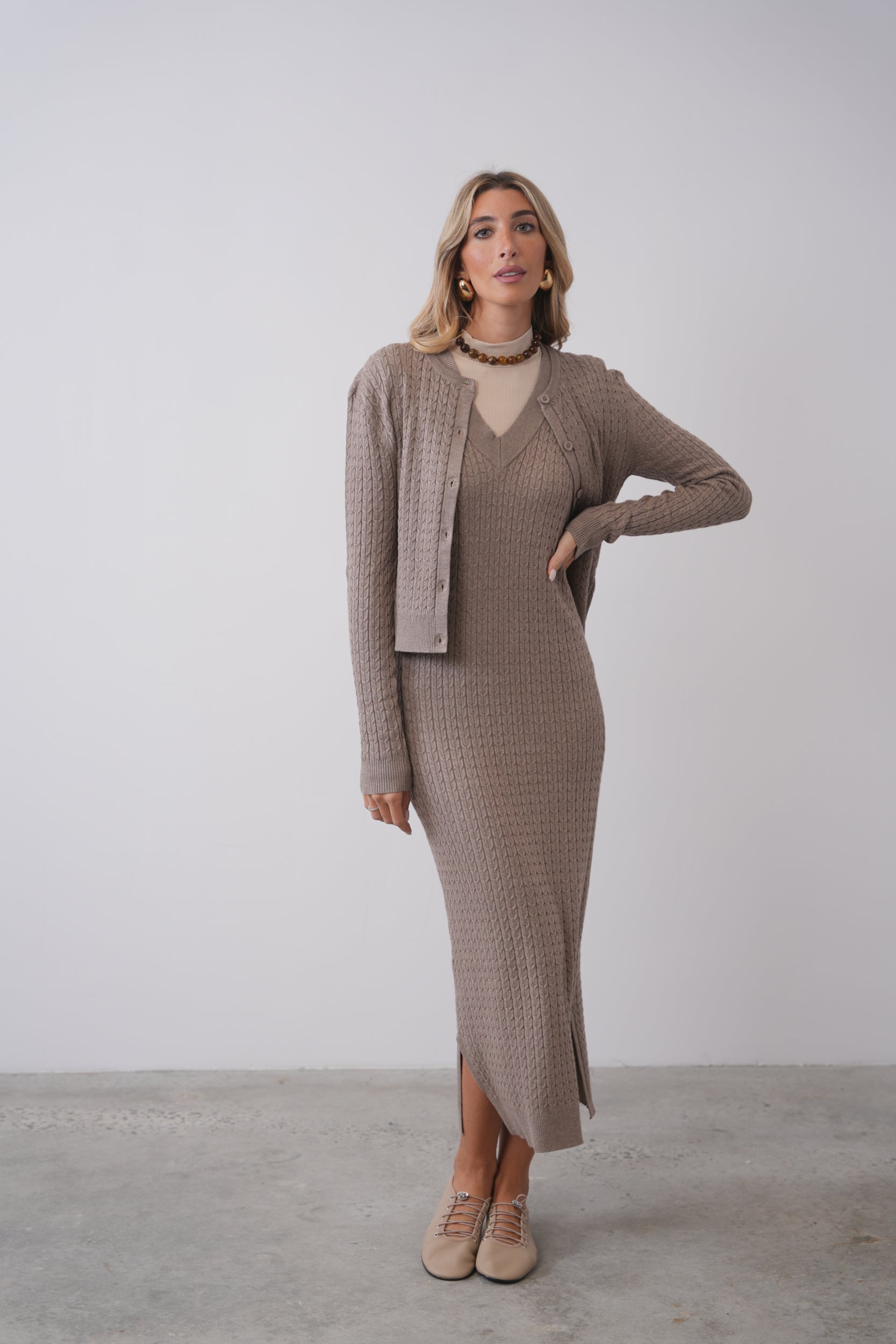 Cable Knit Cardigan