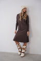 Knit Pleated Skirt 26"