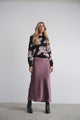Elastic Waist Slip Skirt