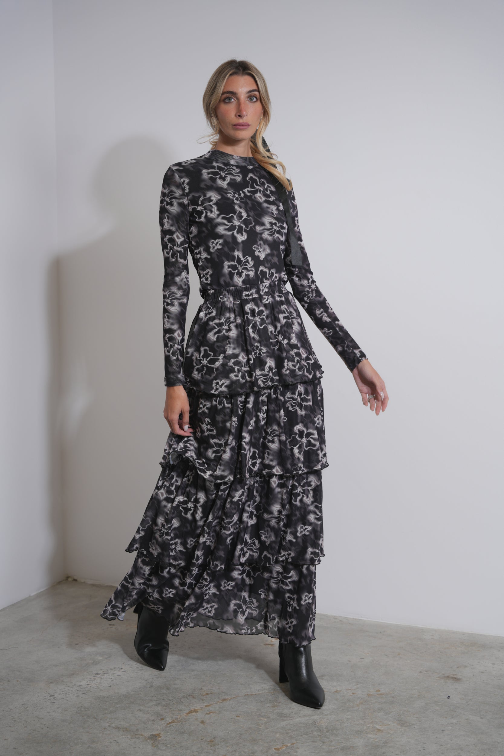 Layered Mesh Skirt – udelny.com