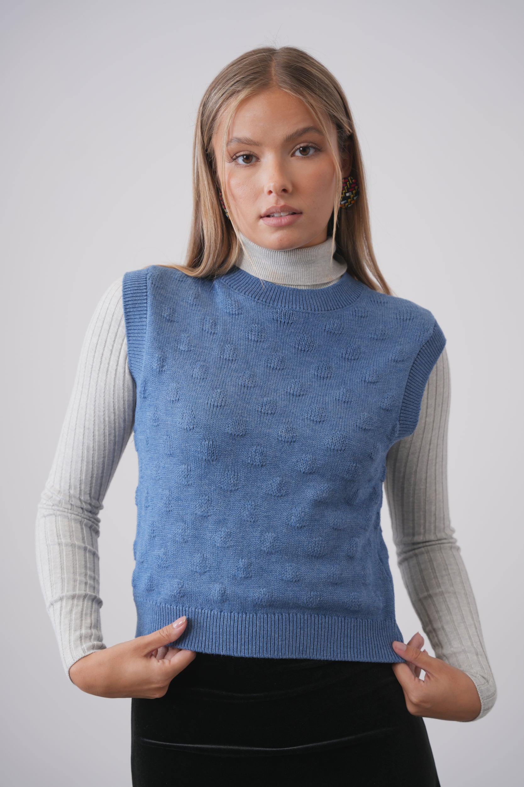 Circle Sweater Vest