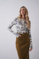 Print Rib Henley