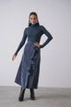 Velour Bow Skirt