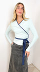 Wrap Soft Rib T-Shirt