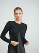 Wide Rib Knit Cardigan