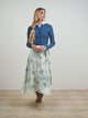 Mock Wrap Skirt