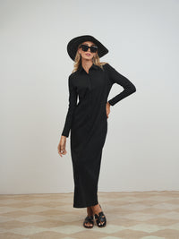 Button T-Shirt Dress