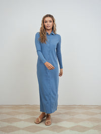 Button T-Shirt Dress