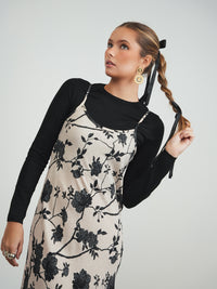 Print Slip Dress