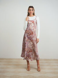 Print Slip Dress