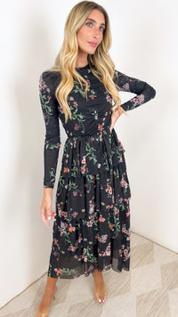 Mesh Layered Dress