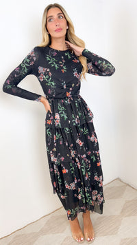 Mesh Layered Dress