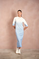 Dip Dye Drop Shoulder Dress