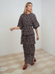 Print Layered Skirt