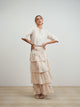 Smocked Layered Skirt