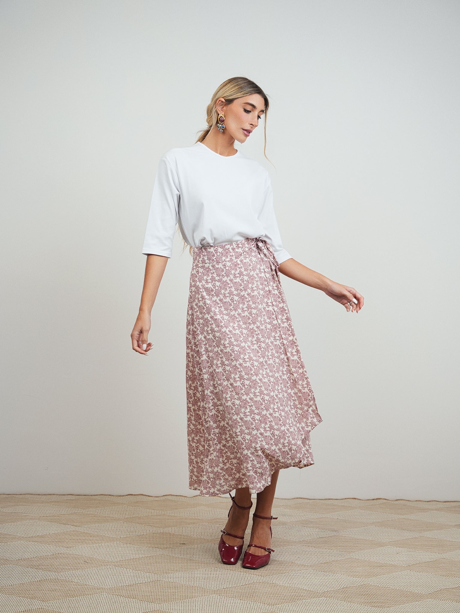 Rib Boxy V Tee – udelny.com