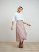 Mock Wrap Skirt