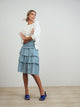 Smocked Layered Skirt
