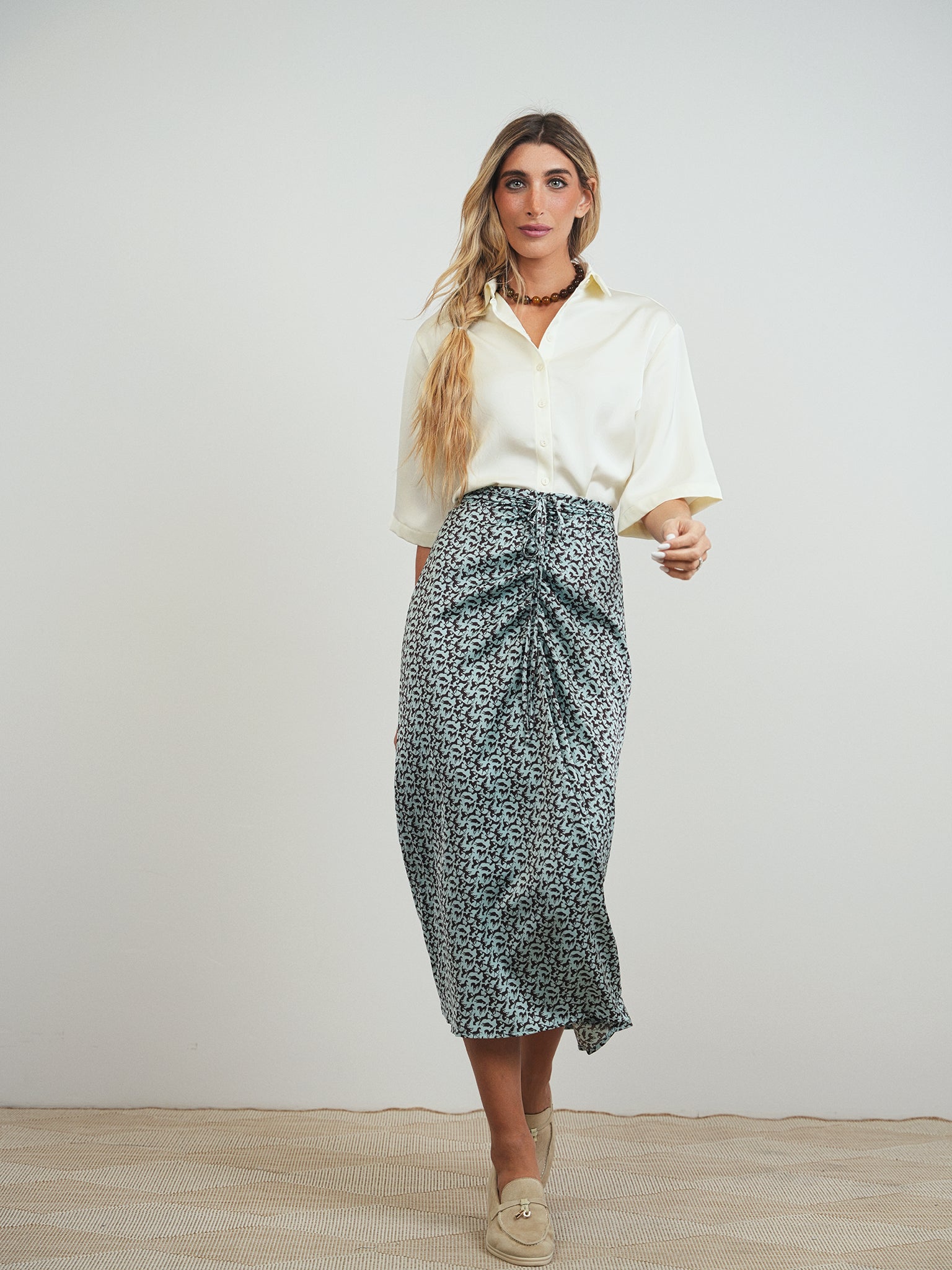 Ruched Skirt