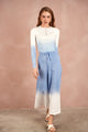 Dip Dye Bell Skirt - Long