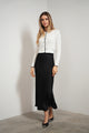 Elastic Waist Slip Skirt