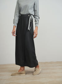 Mock Wrap Skirt