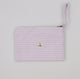 Striped Wristlet