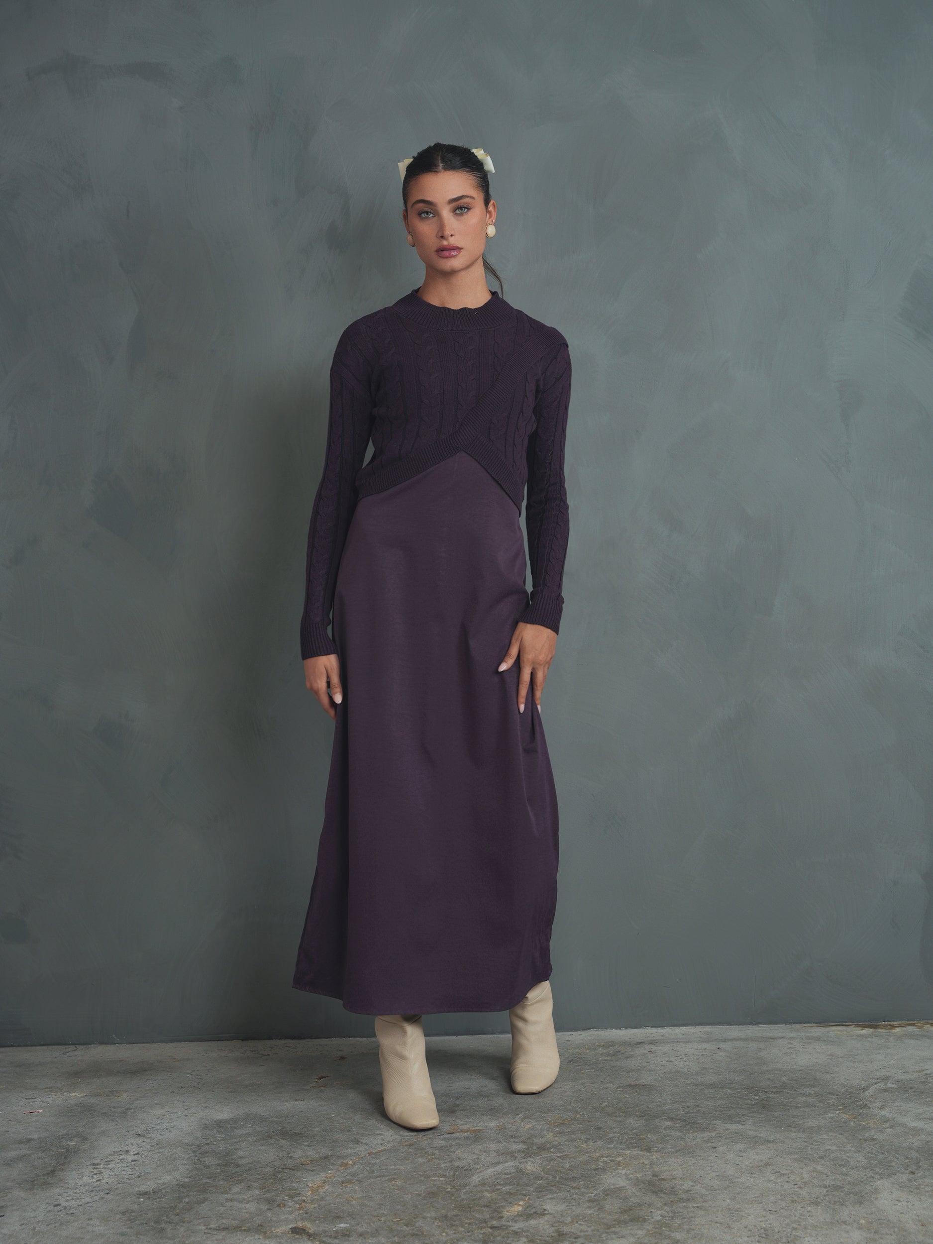 Suede Sleeveless Dress