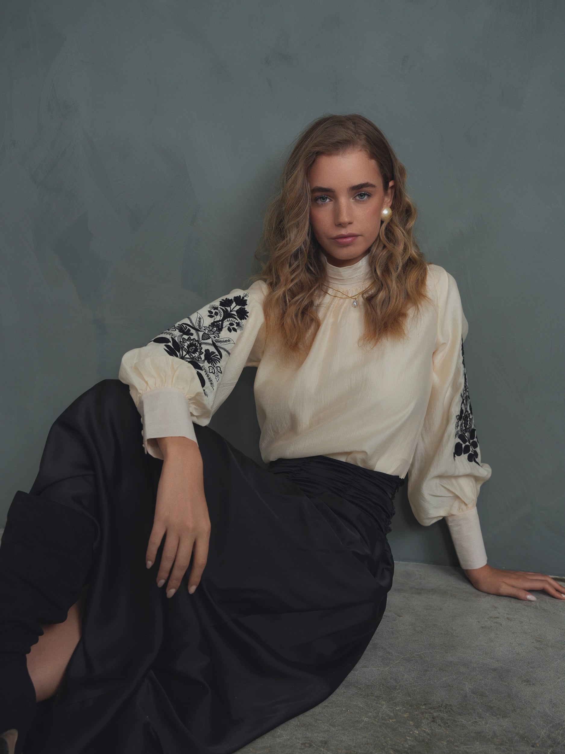 メンズウェア felkod Mock Neck Heart Cut sew メンズウェア felkod