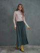 Suede Skirt
