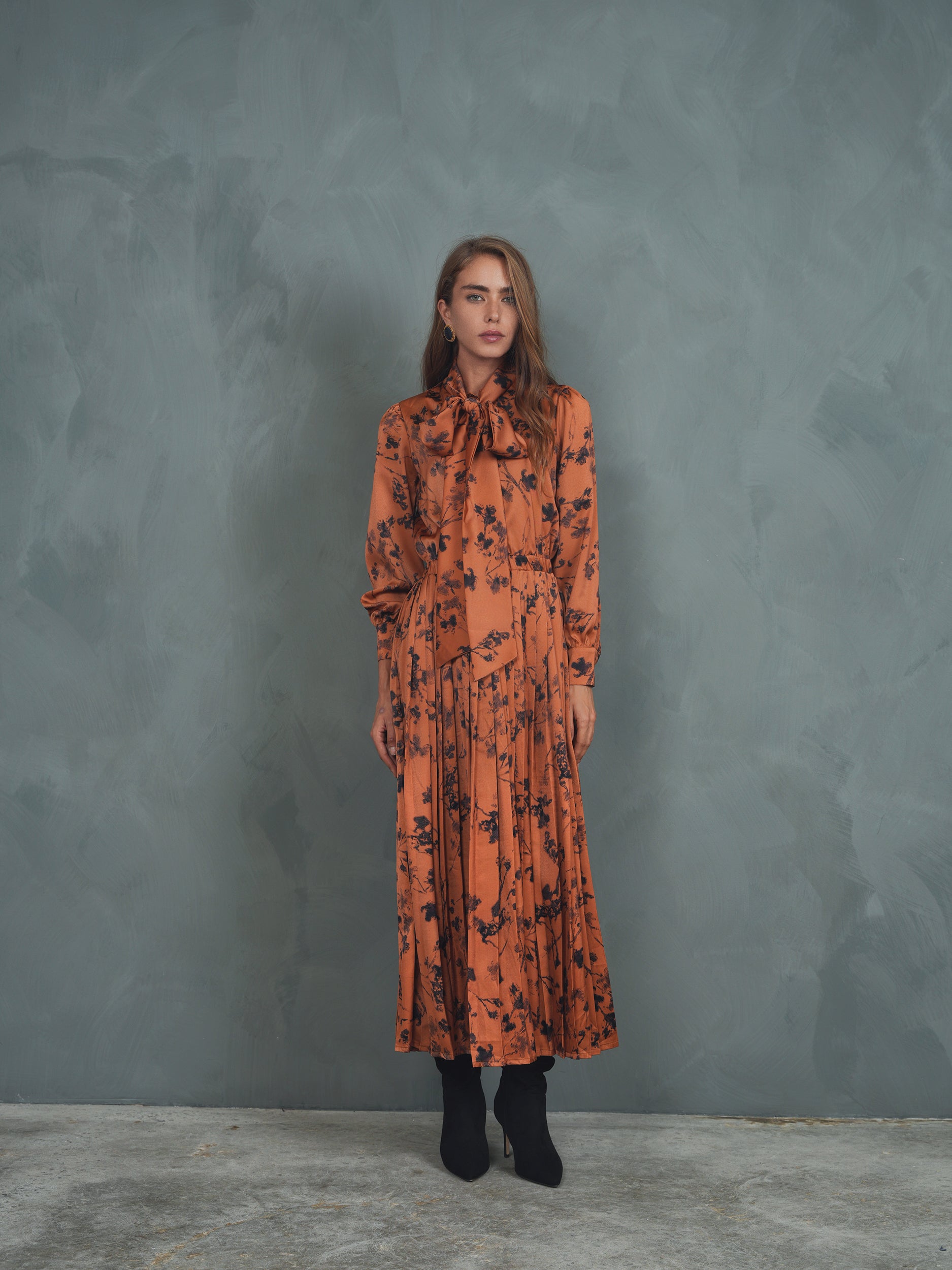 Pleated Dress