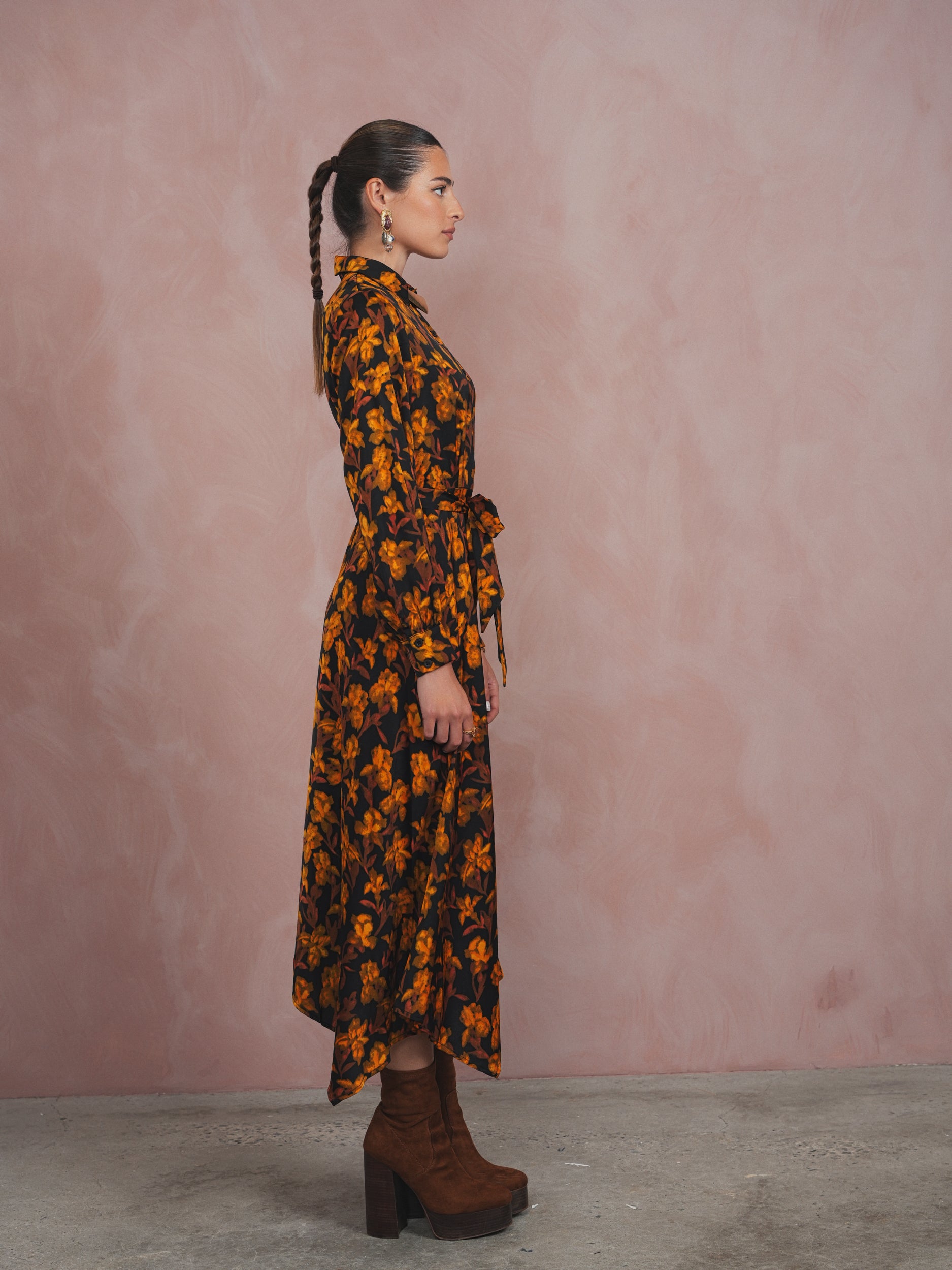 Asymmetrical Print Dress udelny.com Asymmetrical Print Dress udelny.com