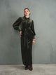 Velour Tie Dress