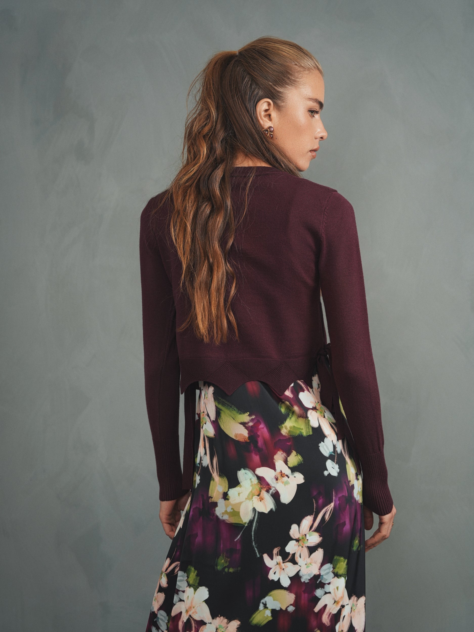 yilon made Sidelace piony tops イロン Side Ties Top – udelny.com