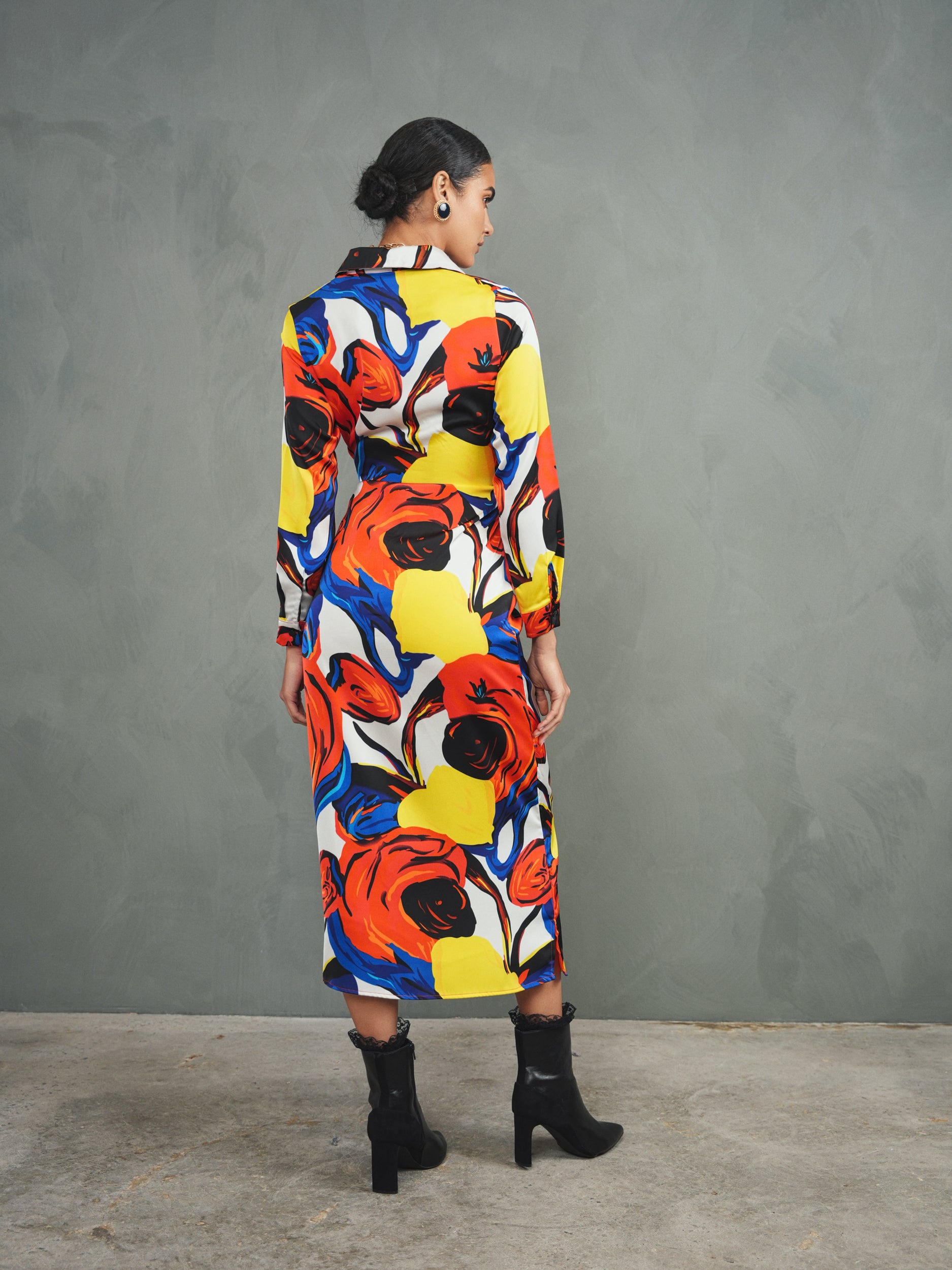 Print Tie Dress – udelny.com