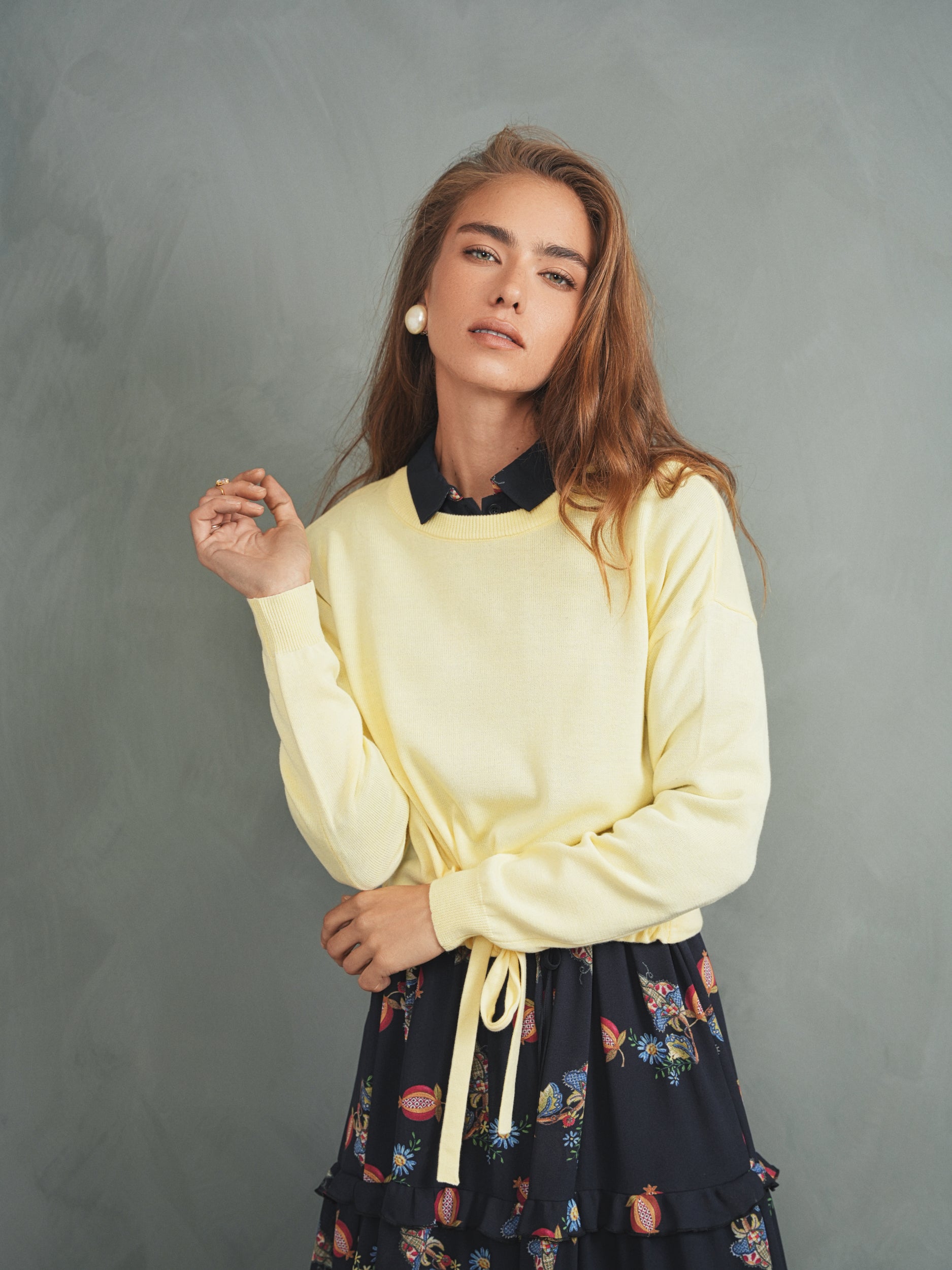 Drawstring Sweater