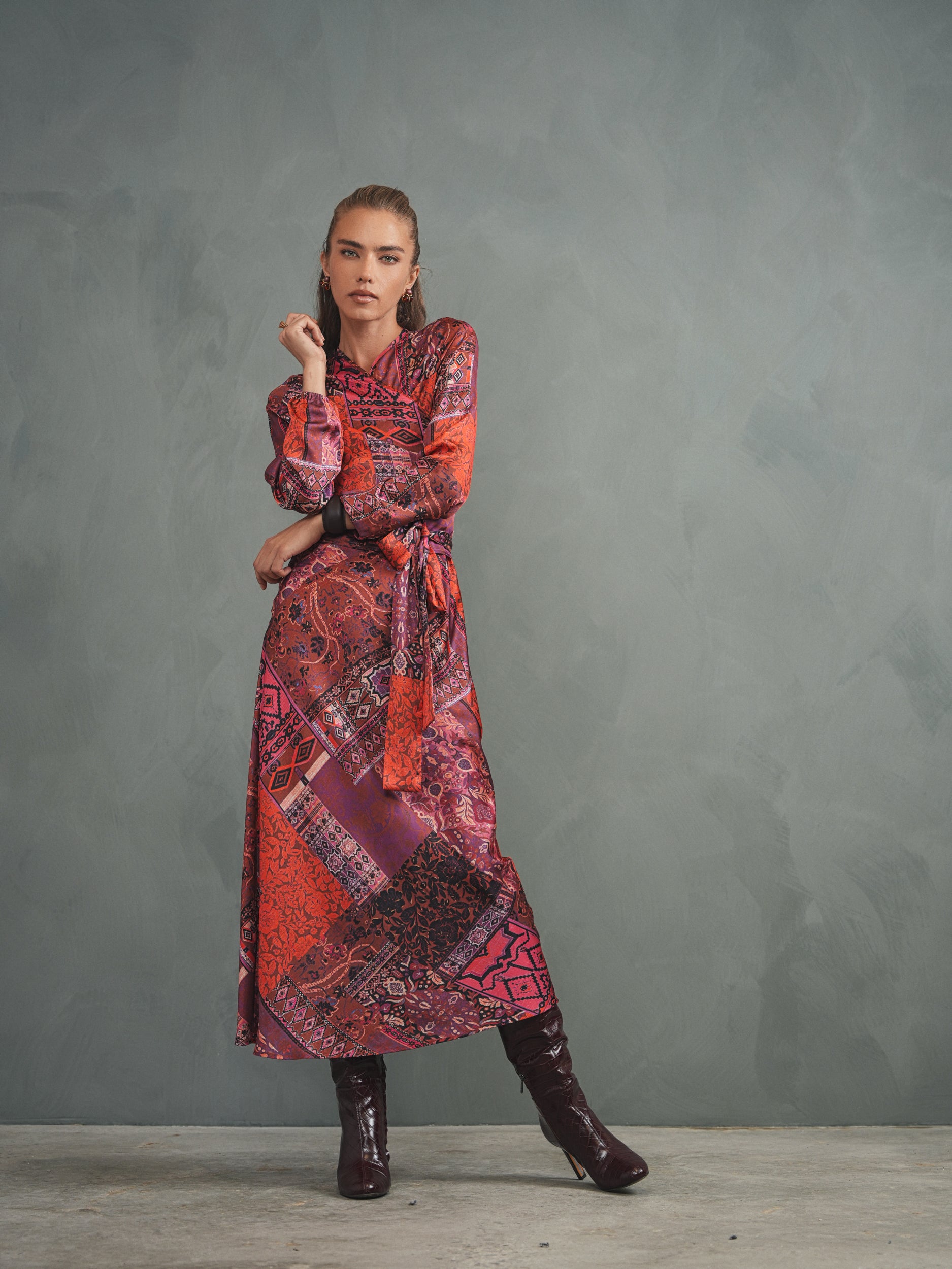 【PORTERNA】Molly See-Through Long Skirt Alaia Long Slit Skirt – Retrofete