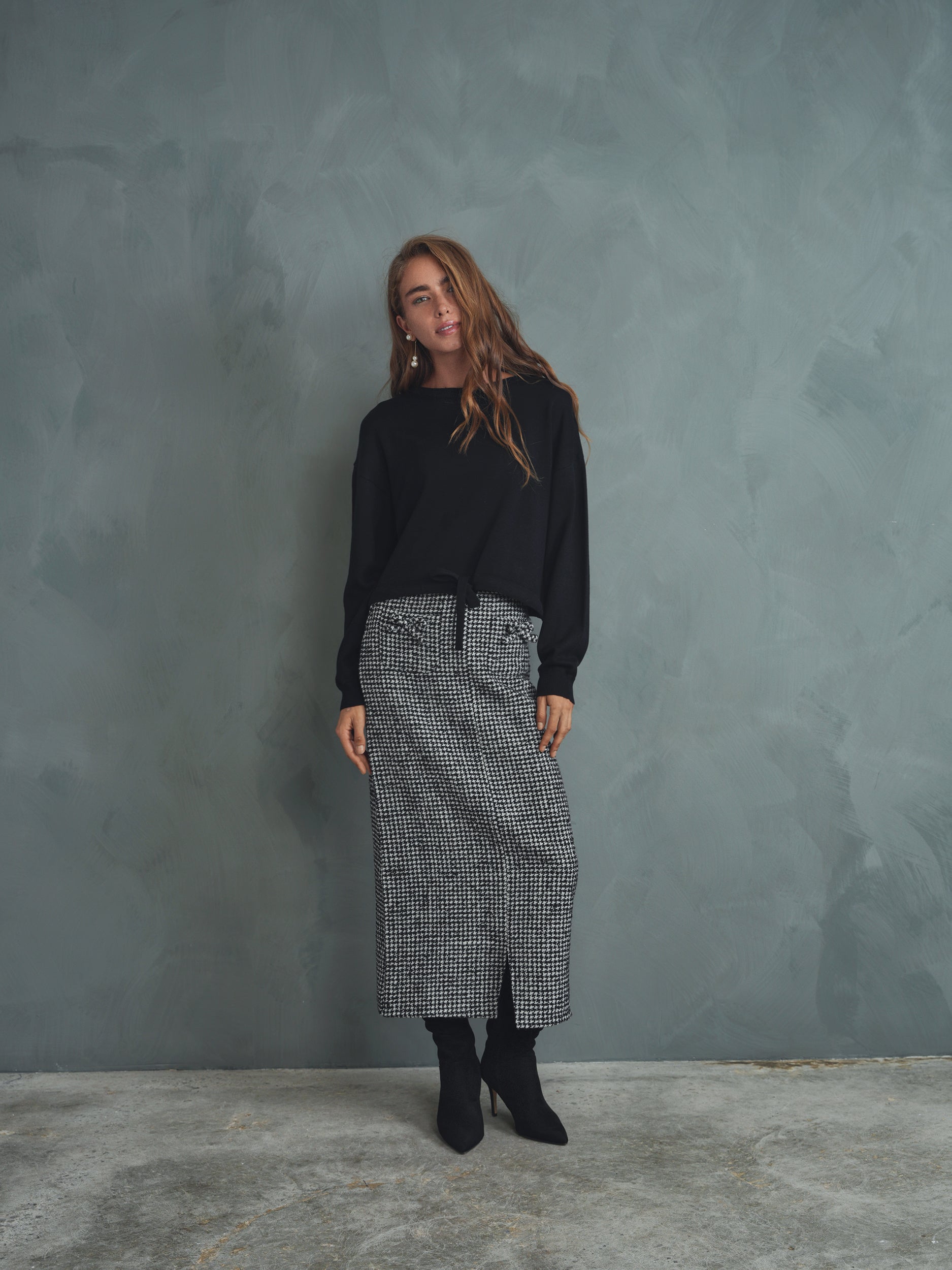 Drawstring Sweater